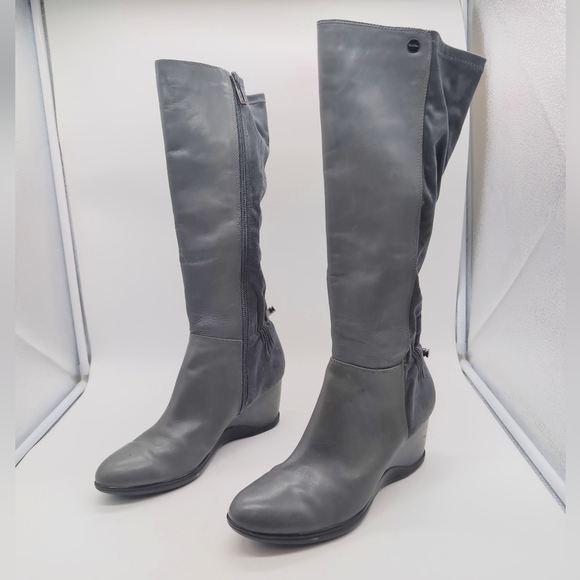 Elegant Calvin Klein Ilisa Sz 9 Gray Women's Boots E7298 - Picture 8 of 8